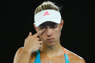 Angelique Kerber unterliegt bei den Australian Open gegen die Amerikanerin Coco Vandeweghe.