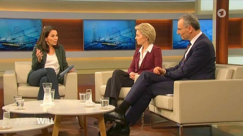 Anne Will zum Thema Donald Trump.