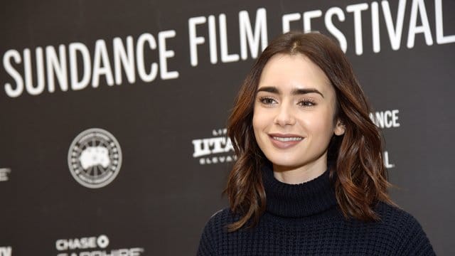 Lily Collins bei Premiere des Films "To the Bone" beim Sundance Film Festival in Park City.