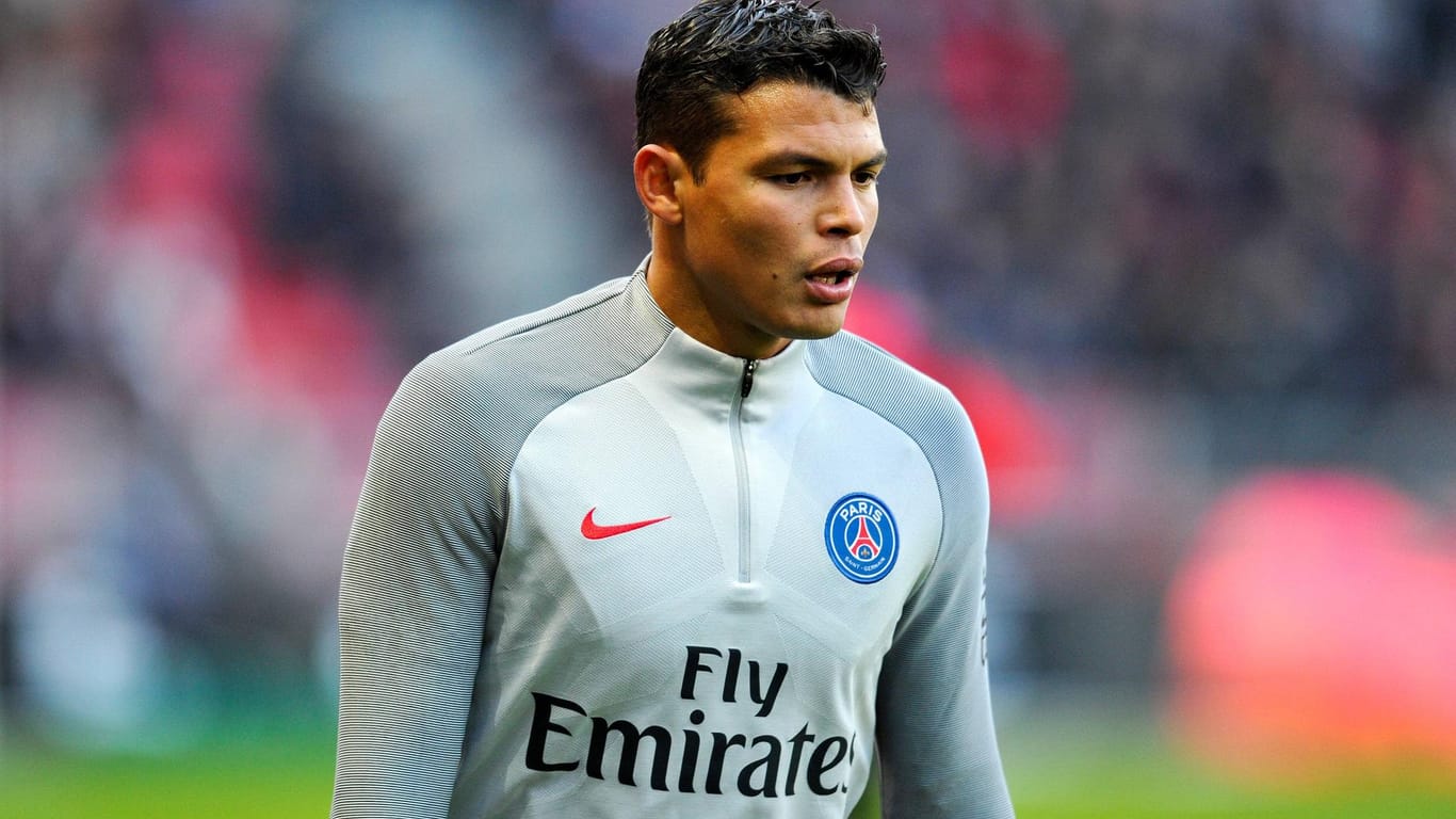 Bei PSG wurde Thiago Silva aufgefangen.