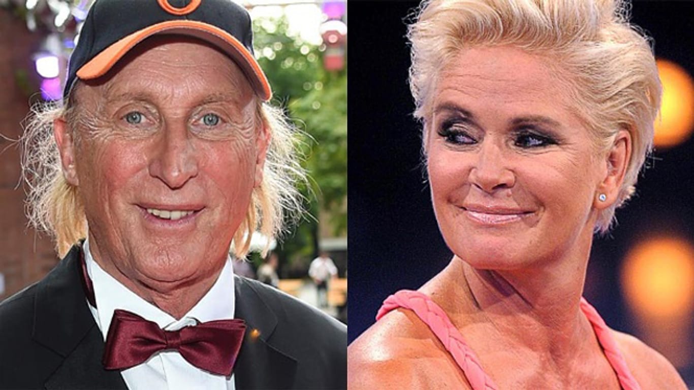 Otto Waalkes und Claudia Effenberg