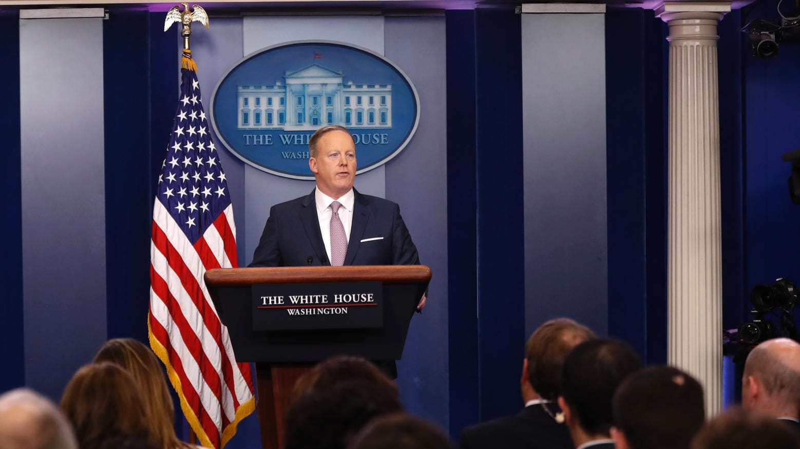 Trumps Sprecher Sean Spicer.