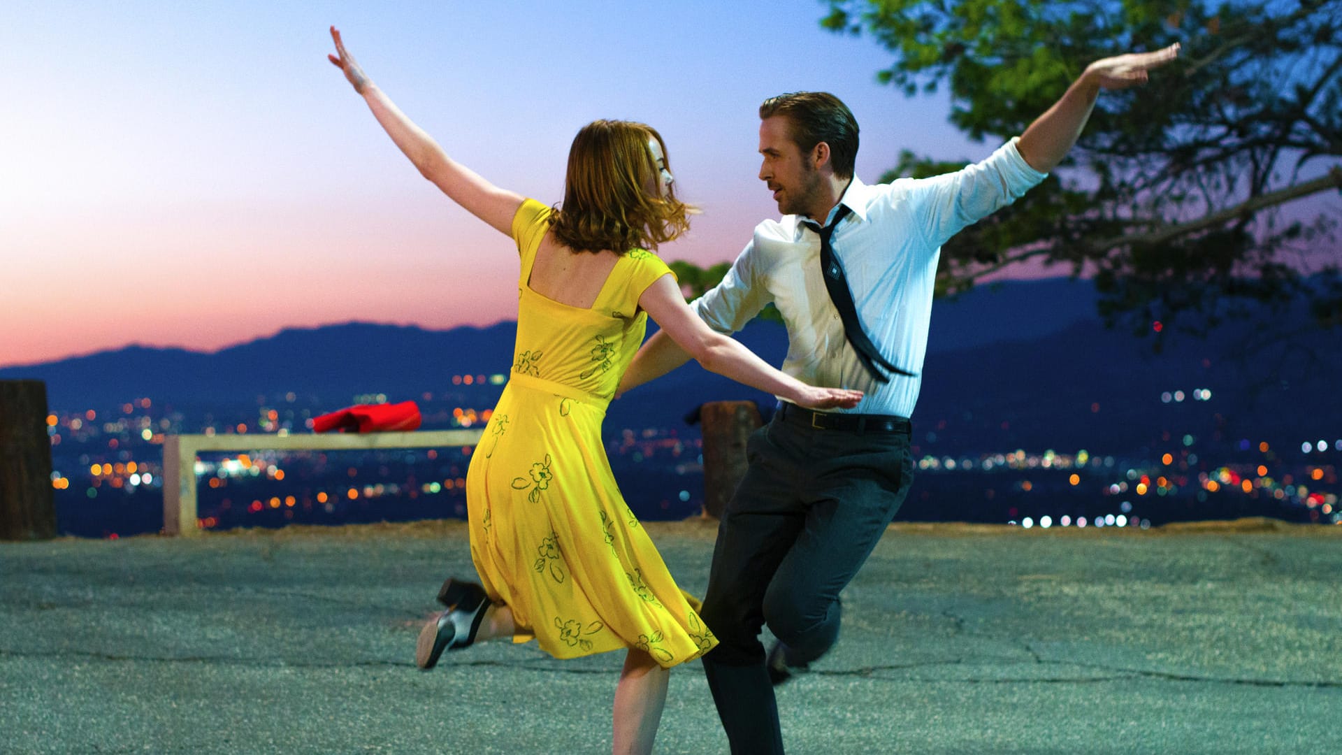 Tanzen sich vermutlich zum Oscar: Emma Stone und Ryan Gosling in "La La Land".