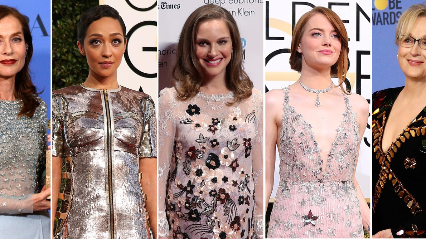 Konkurrentinnen - Sie wurden als beste Schauspielerinnen für einen Oscar nominiert: Isabelle Huppert, Ruth Negga, Nalie Portman, Emma Stone and Meryl Streep.