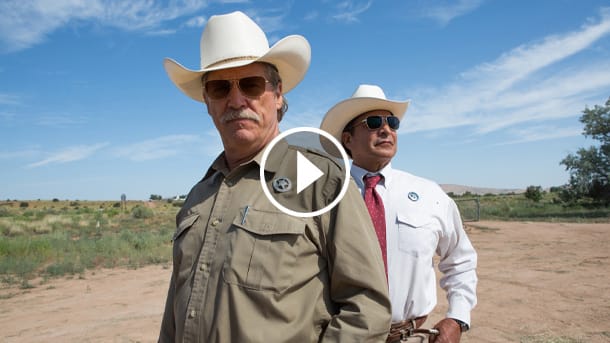 Jeff Bridges und Gil Birmingham in "Hell or High Water"