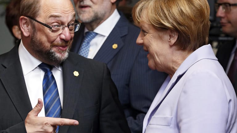 Kanzlerkandidatur: Martin Schulz könnte Angela Merkel noch gefährlich werden.
