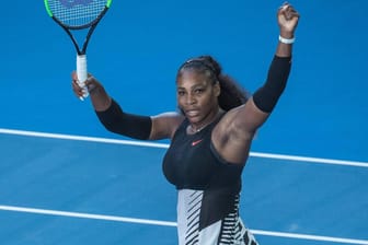 Serena Williams nach ihrem Finaleinzug