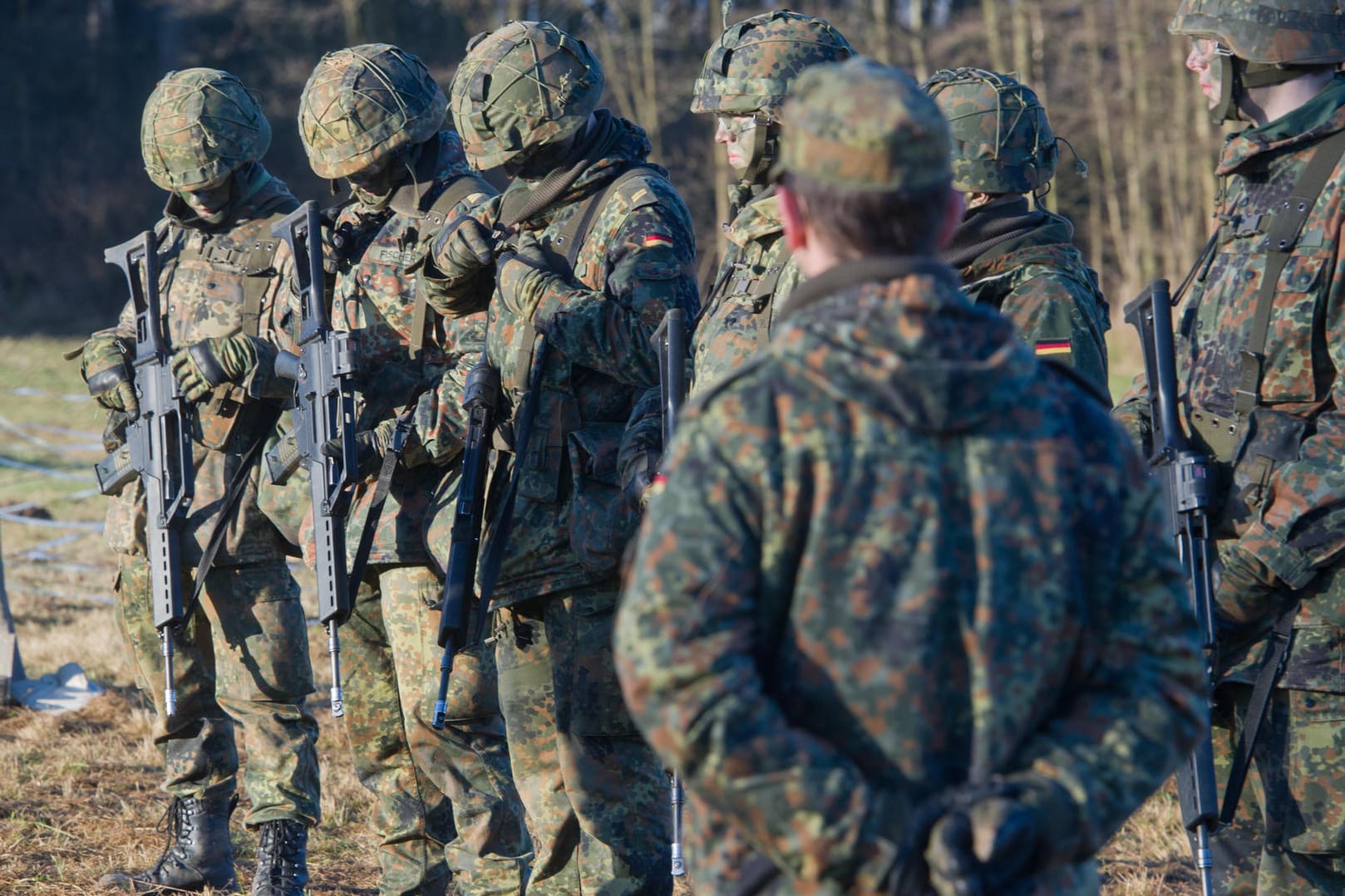 Im baden-württembergischen Pfullendorf sollen Elitesoldaten der Bundeswehr bizarre Rituale praktizieren.