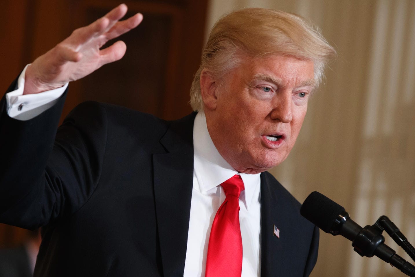 US-Präsident Donald Trump sucht die Schuld mal wieder bei den Medien.