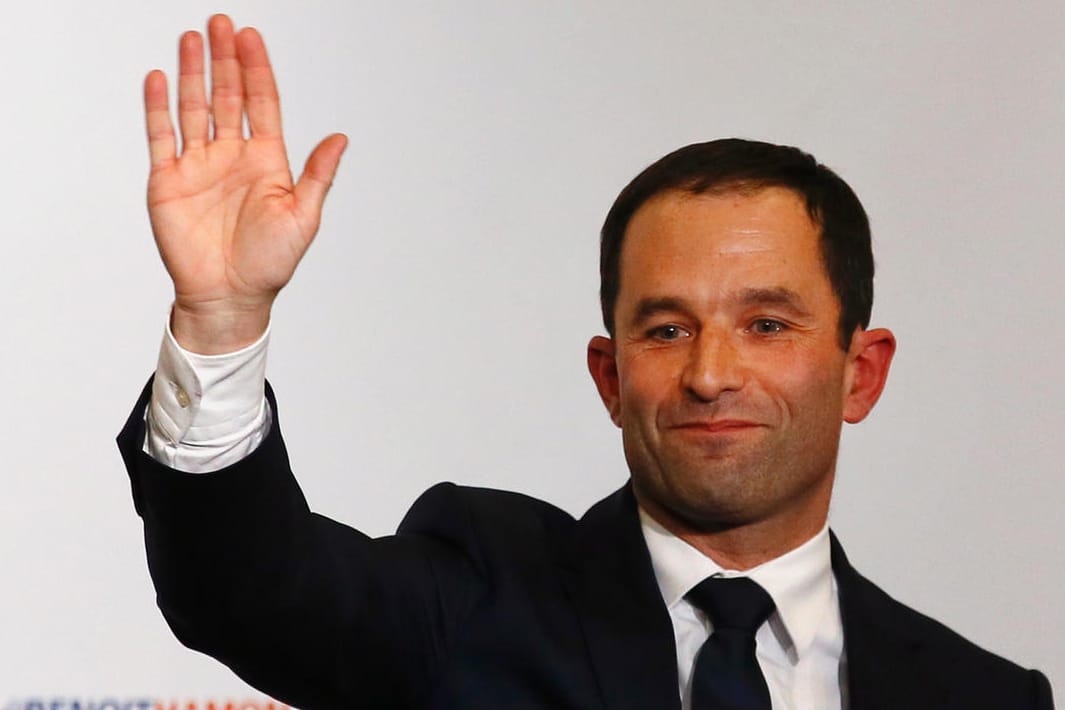 Benoît Hamon hat sich parteiintern gegen Manuel Valls durchgesetzt.