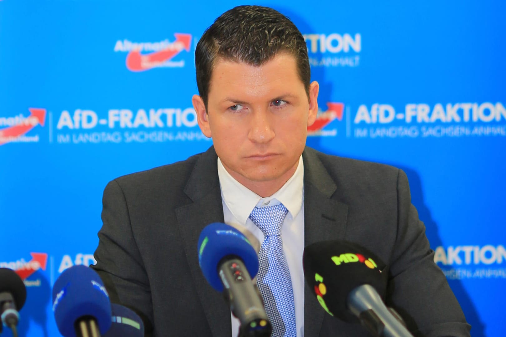 Der AfD-Landtagsabgeordnete Matthias Büttner.