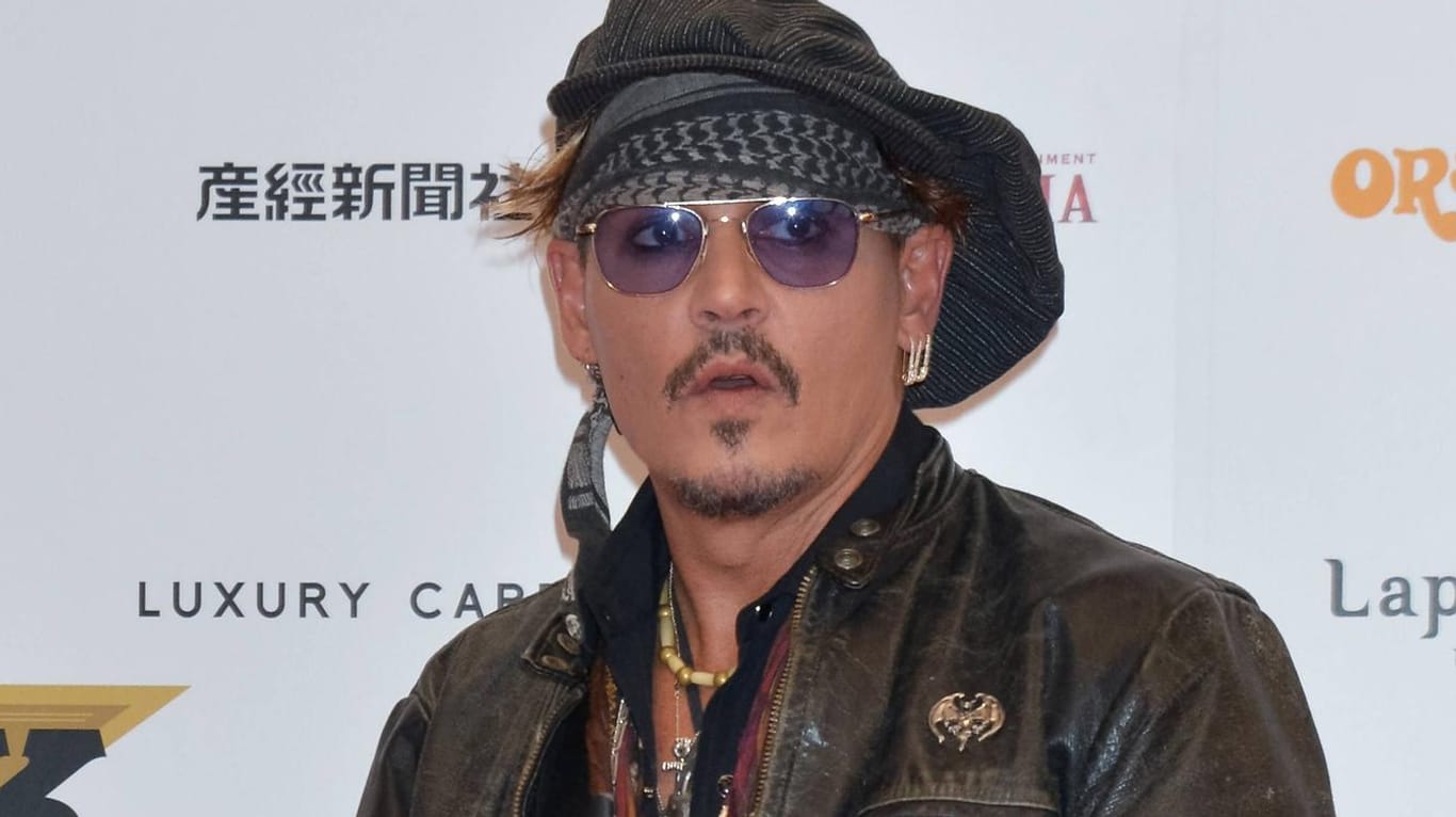 Johnny Depp im November 2016 bei der Verleihung der "Classic Rock Awards" in Tokio.