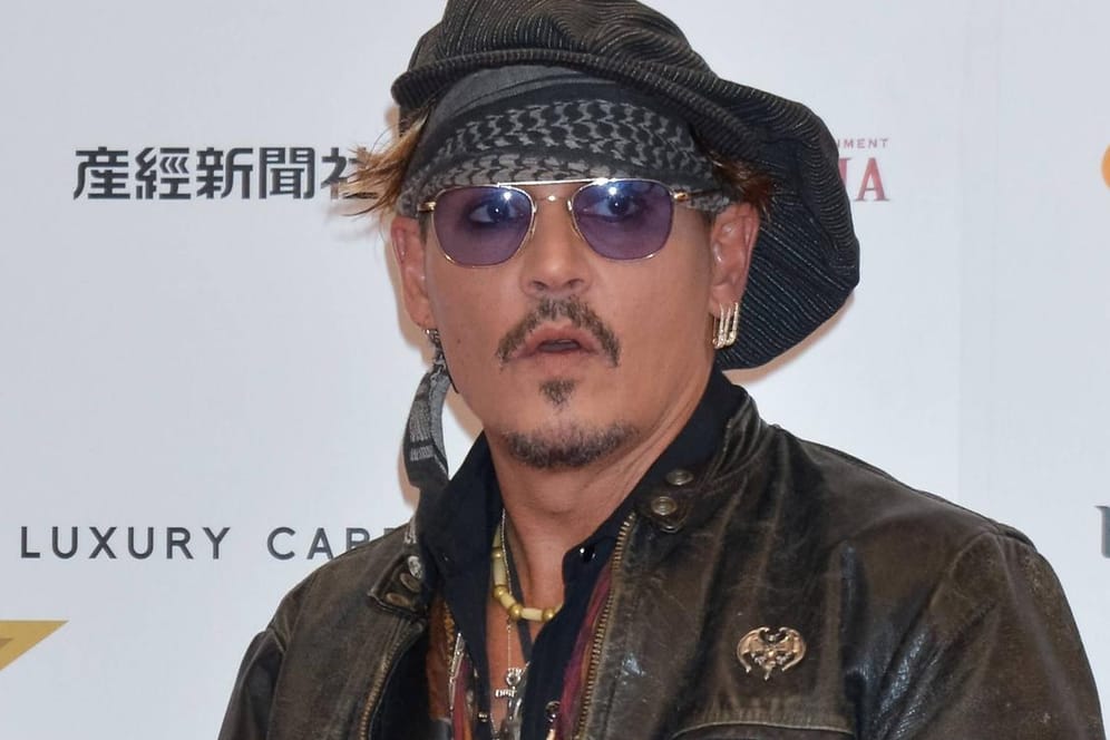 Johnny Depp im November 2016 bei der Verleihung der "Classic Rock Awards" in Tokio.