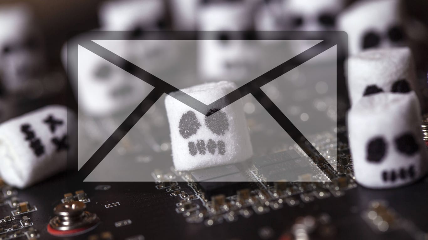 Heimtückischer Mail-Virus nimmt persönliche Dateien zur Geisel.