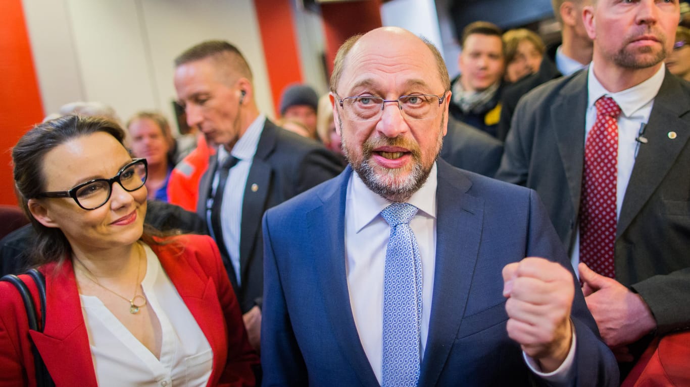 Martin Schulz führt die lange Zeit schwächelnden Sozialdemokraten als Spitzenkandidat in die Bundestagswahl.