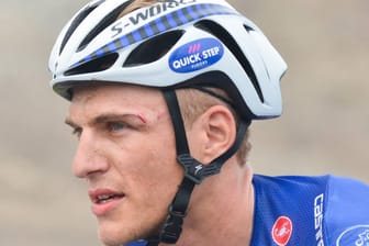 Gezeichnet: Marcel Kittel nach der 3. Etappe der Dubai-Tour.