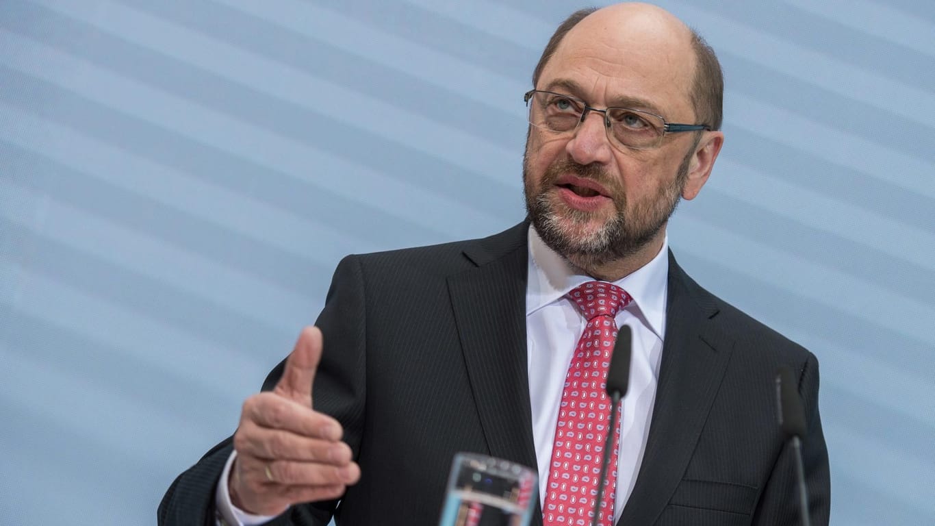 Der designierte SPD-Chef und Kanzlerkandidat Martin Schulz.
