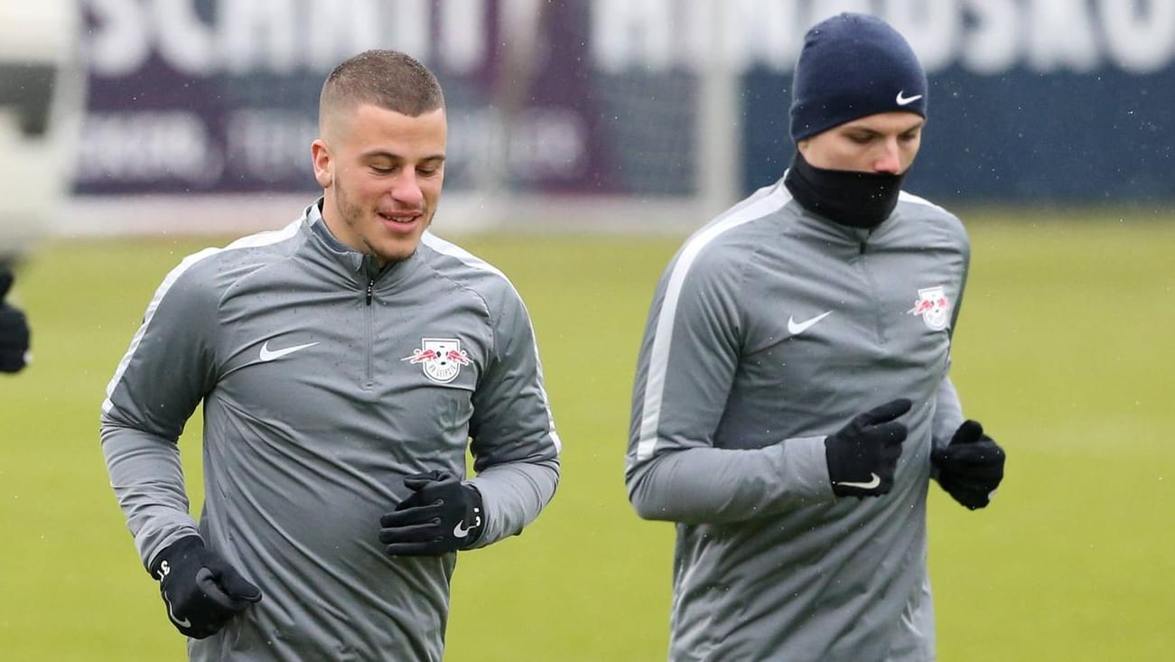 Diego Demme (li.) und Marcel Sabitzer können gegen den BVB nicht mitwirken. Diego Demme (li.) und Marcel Sabitzer können gegen den BVB nicht mitwirken.