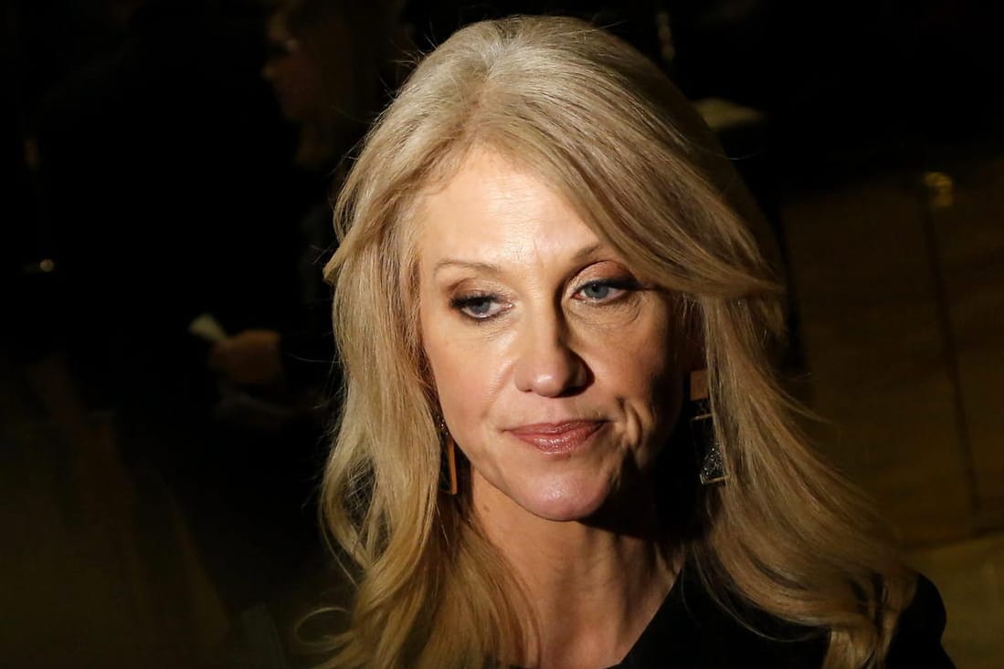 Trump-Beraterin Kellyanne Conway stemmt sich mit allen Mitteln gegen die Kritik am US-Präsidenten.