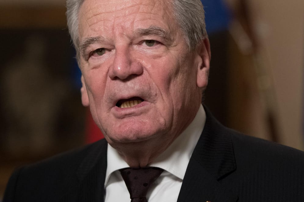 Bundespräsident Joachim Gauck formuliert ein klares deutschen Bekenntnis zu Europa.