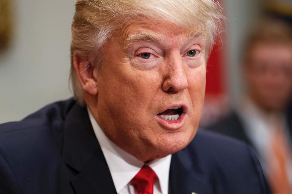 Donald Trump ist mit einer Entscheidung der Justiz zu seinem Einreisestopp nicht einverstanden.
