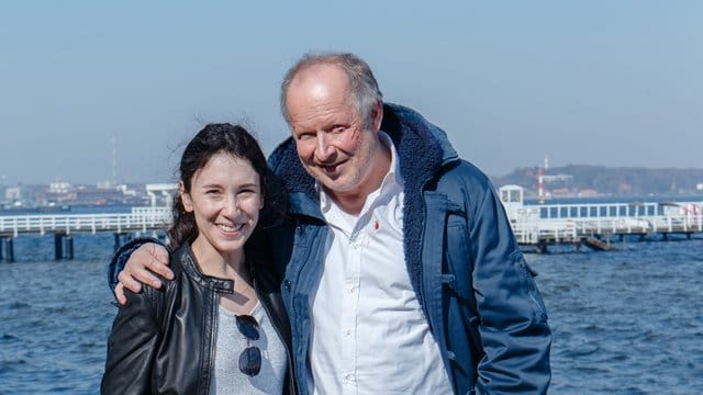 Sibel Kekilli und Axel Milberg ermittelten über Jahre gemeinsam in Kiel.