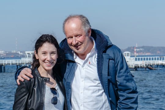 Sibel Kekilli und Axel Milberg ermittelten über Jahre gemeinsam in Kiel.