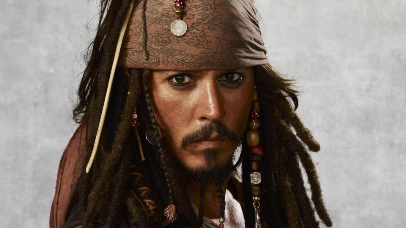 Johnny Depp als Jack Sparrow im Jahr 2007.