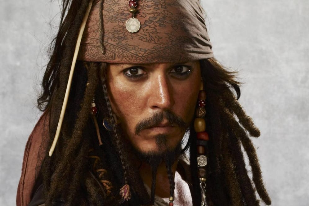 Johnny Depp als Jack Sparrow im Jahr 2007.