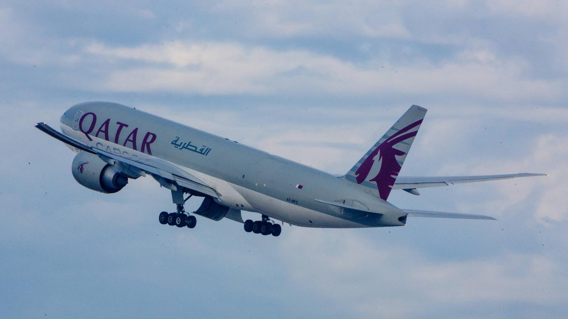 Boeing 777 der Qatar Airways.