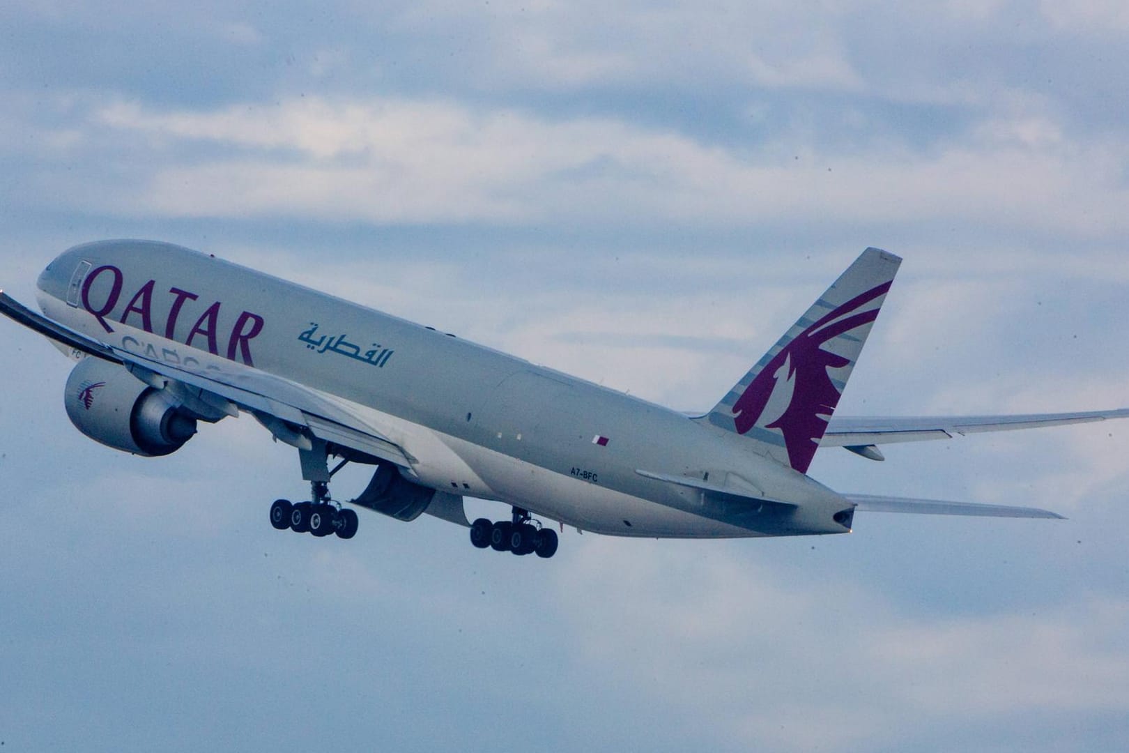 Boeing 777 der Qatar Airways.