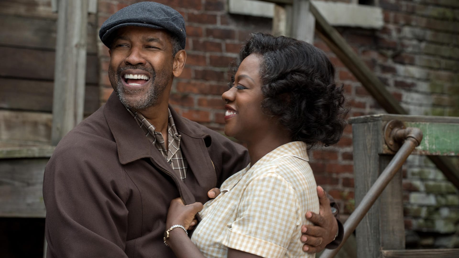 Denzel Washington als Troy Maxson und Viola Davis als seine Frau Rose.