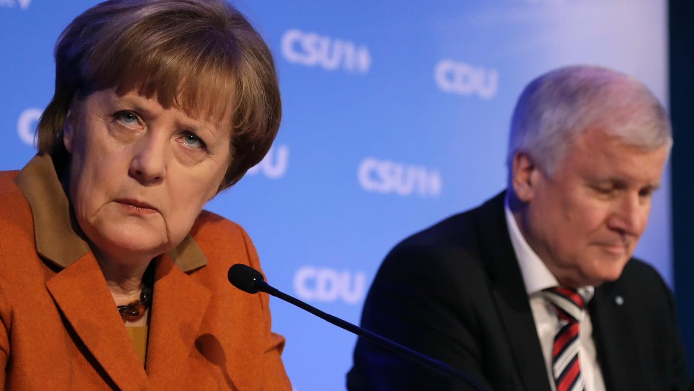 Kanzlerin Angela Merkel und CSU-Chef Horst Seehofer stehen vor schwierigen Entscheidungen - auch nach der Wahl.