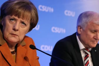 Kanzlerin Angela Merkel und CSU-Chef Horst Seehofer stehen vor schwierigen Entscheidungen - auch nach der Wahl.