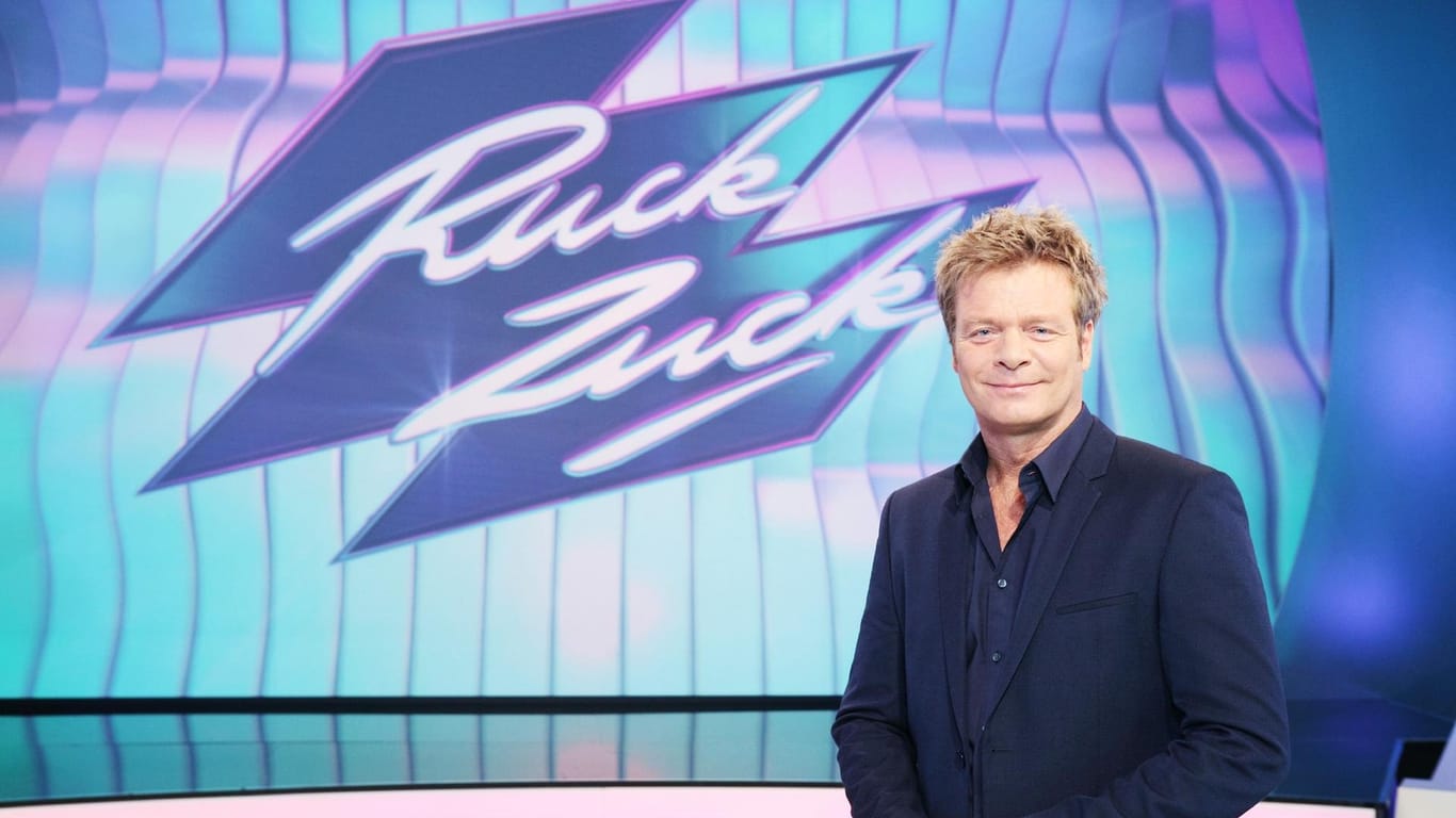 Oliver Geissen moderiert "Ruck Zuck".