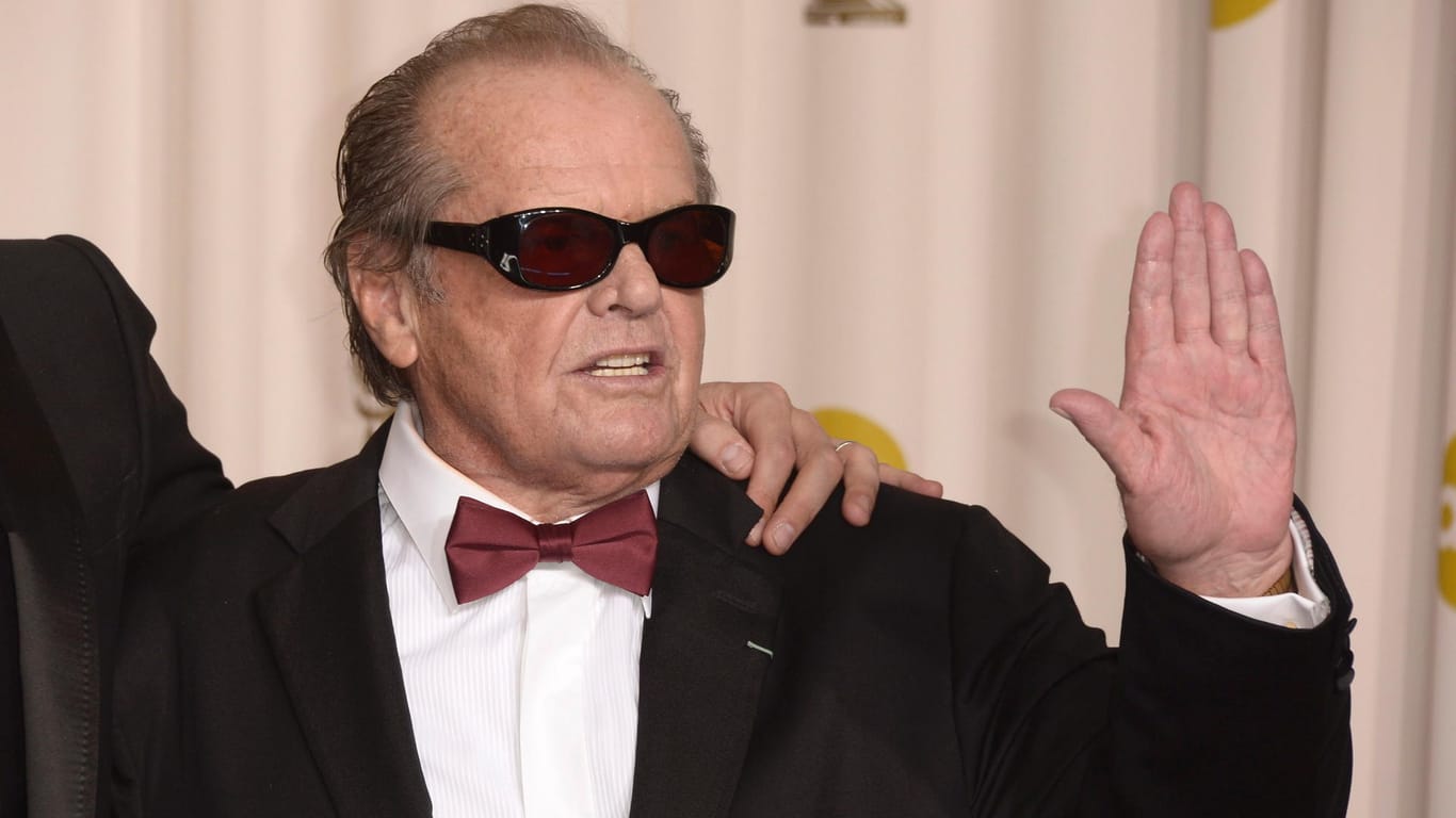 Jack Nicholson bei der Oscar-Verleihung 2013.