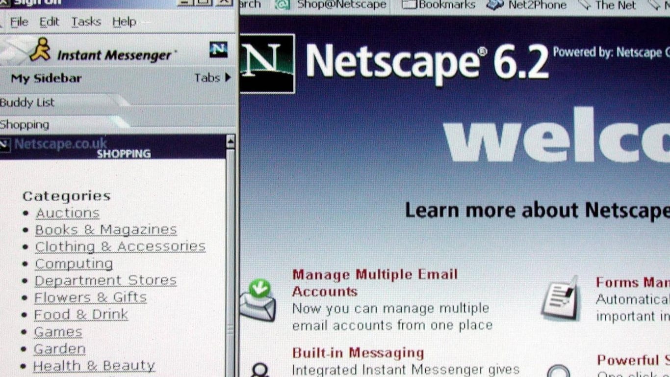 Internetbrowser Netscape Navigator