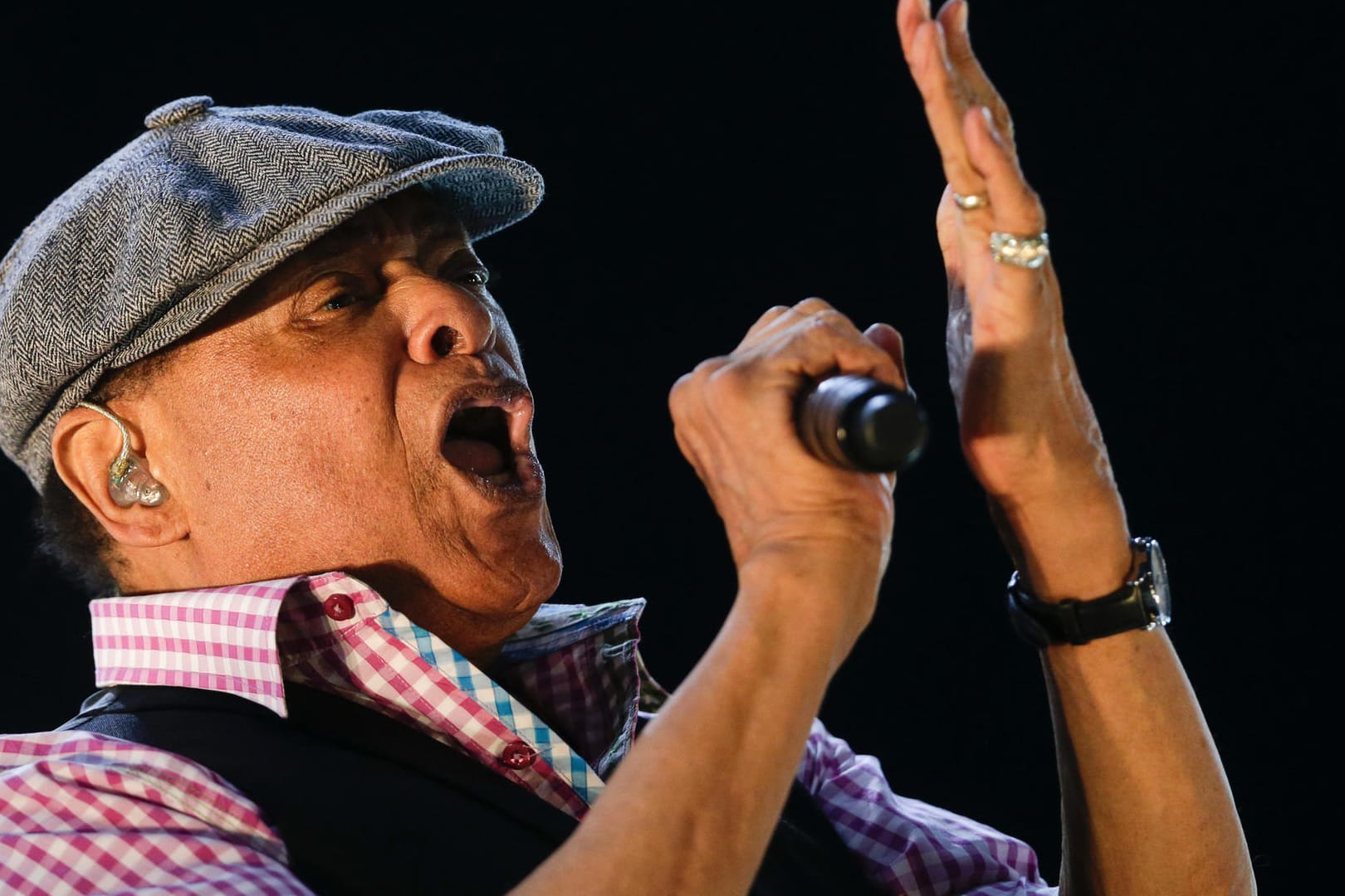 Al Jarreau bei einem Auftritt 2015 in Rio de Janeiro.