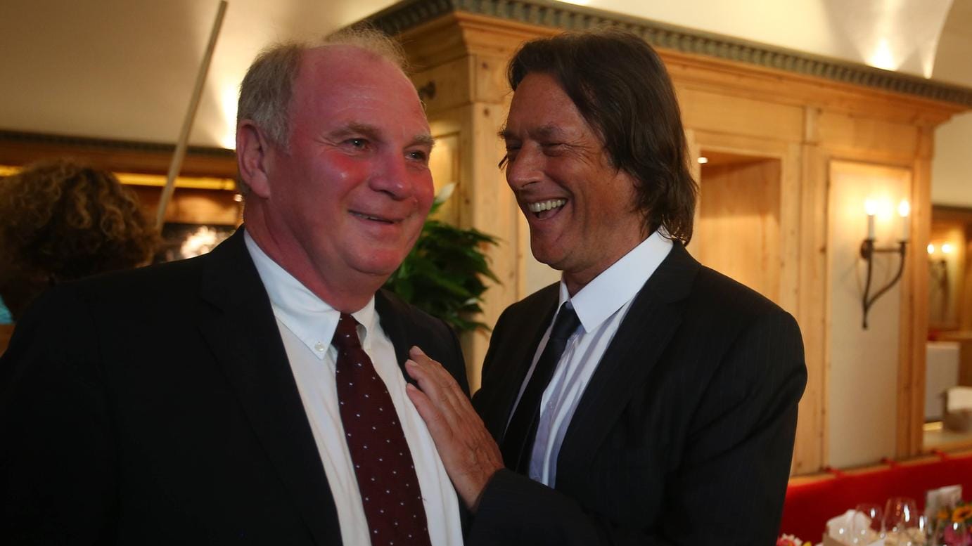 Archivbild von 2012: Uli Hoeneß (links) und Hans-Wilhelm Müller-Wohlfahrt.
