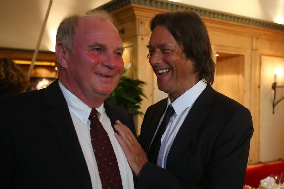 Archivbild von 2012: Uli Hoeneß (links) und Hans-Wilhelm Müller-Wohlfahrt.
