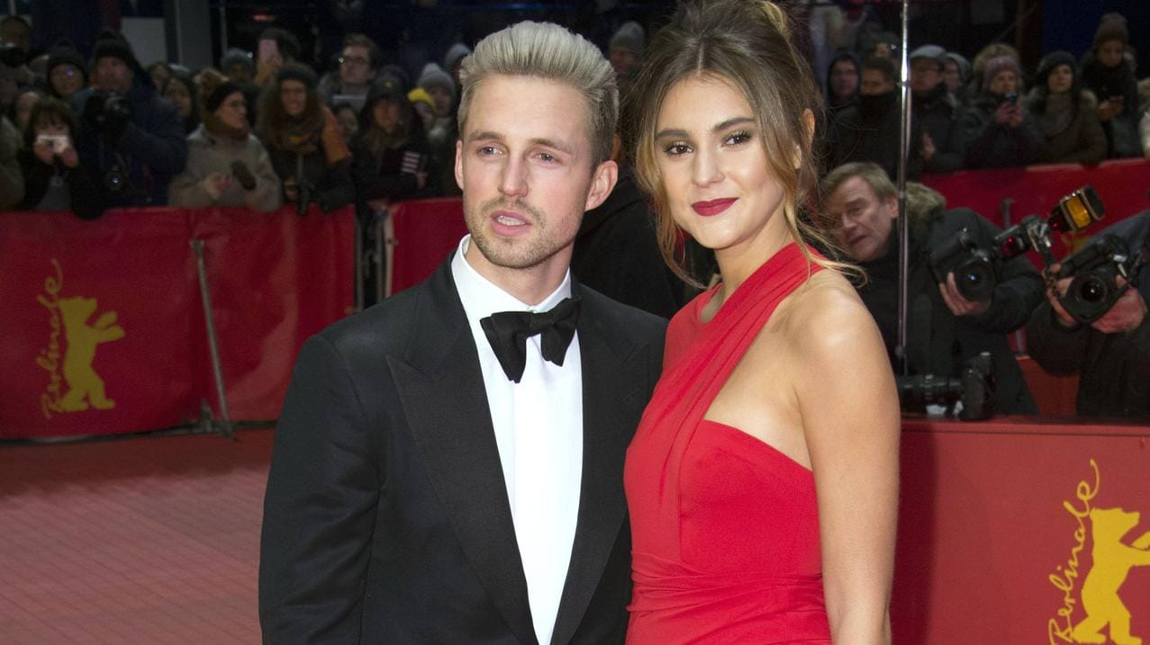 Stefanie Giesinger und ihr Freund Marcus Butler.