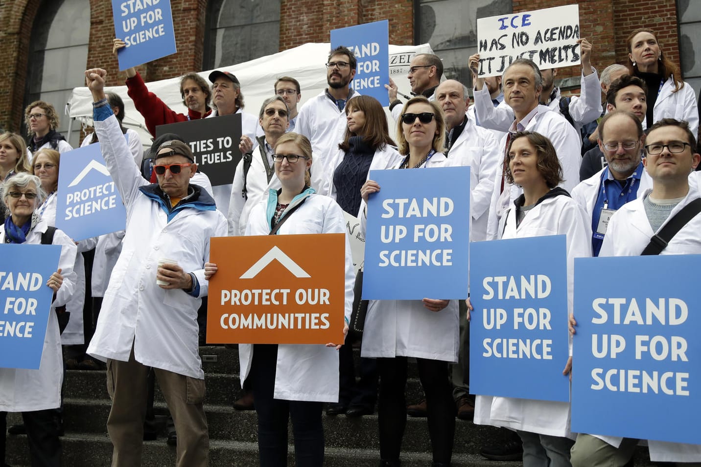 Forscher in den USA wollen für die Freiheit der Wissenschaft demonstrieren.