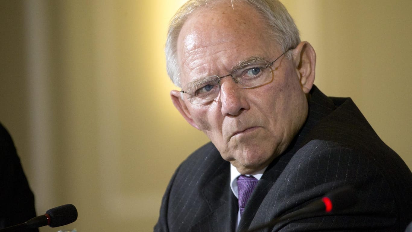 Wolfgang Schäuble keilt gegen den SPD-Kanzlerkandidaten Schulz.