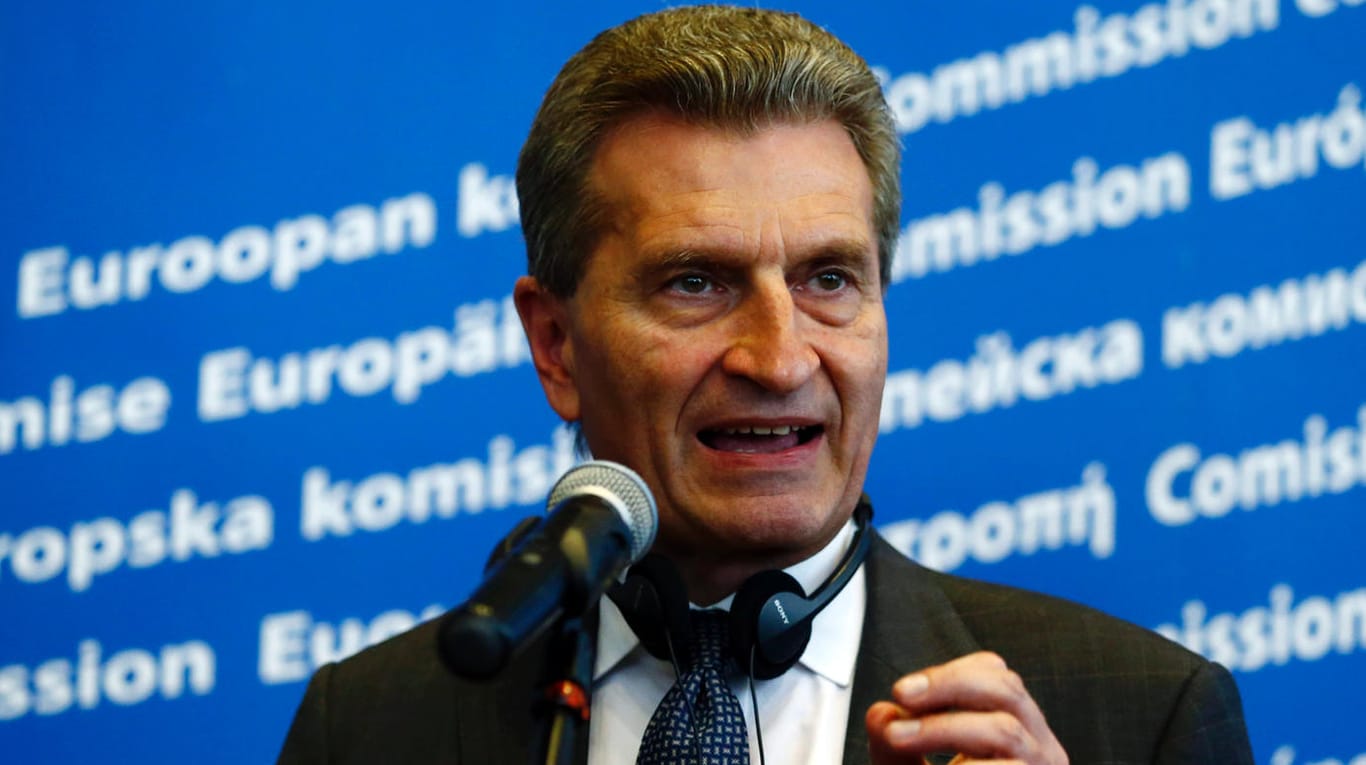 EU-Haushaltskommissar Günther Oettinger nennt drei mögliche Szenarien für den EU-Haushalt.