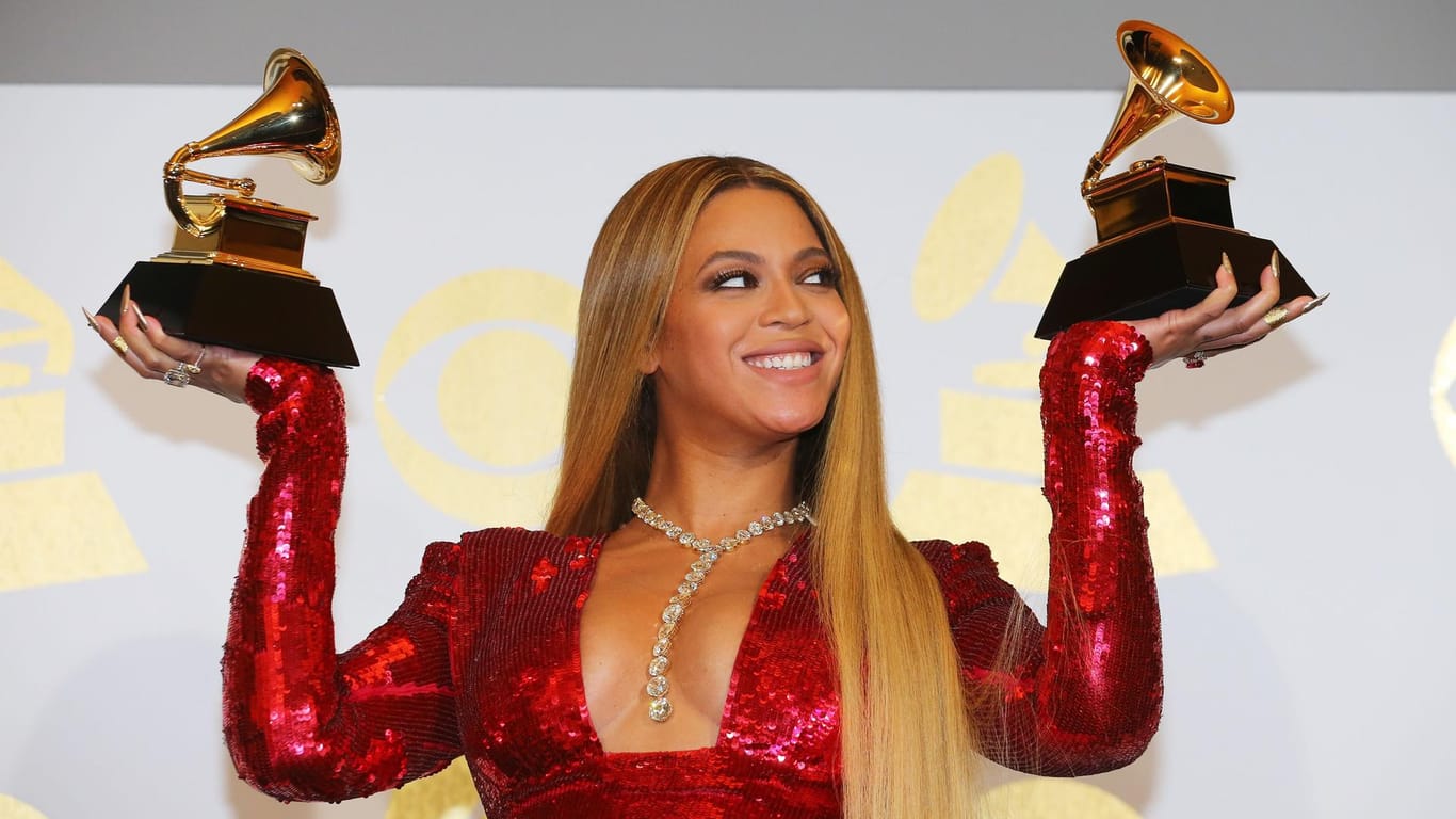 Beyoncé ergatterte zwei Grammys.