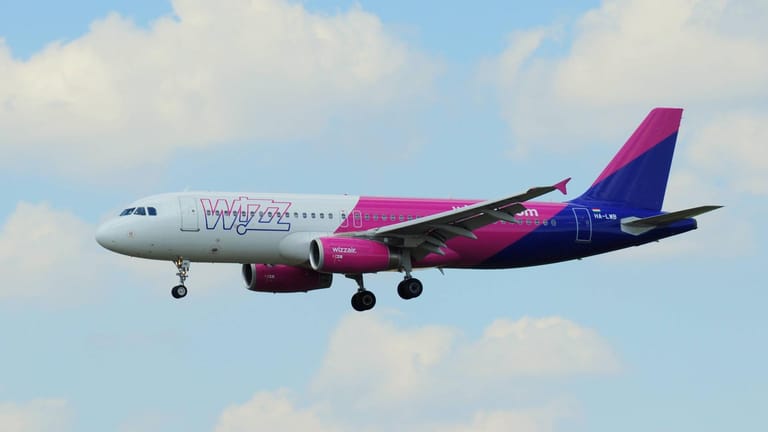 Eine Maschine der Wizz Air.