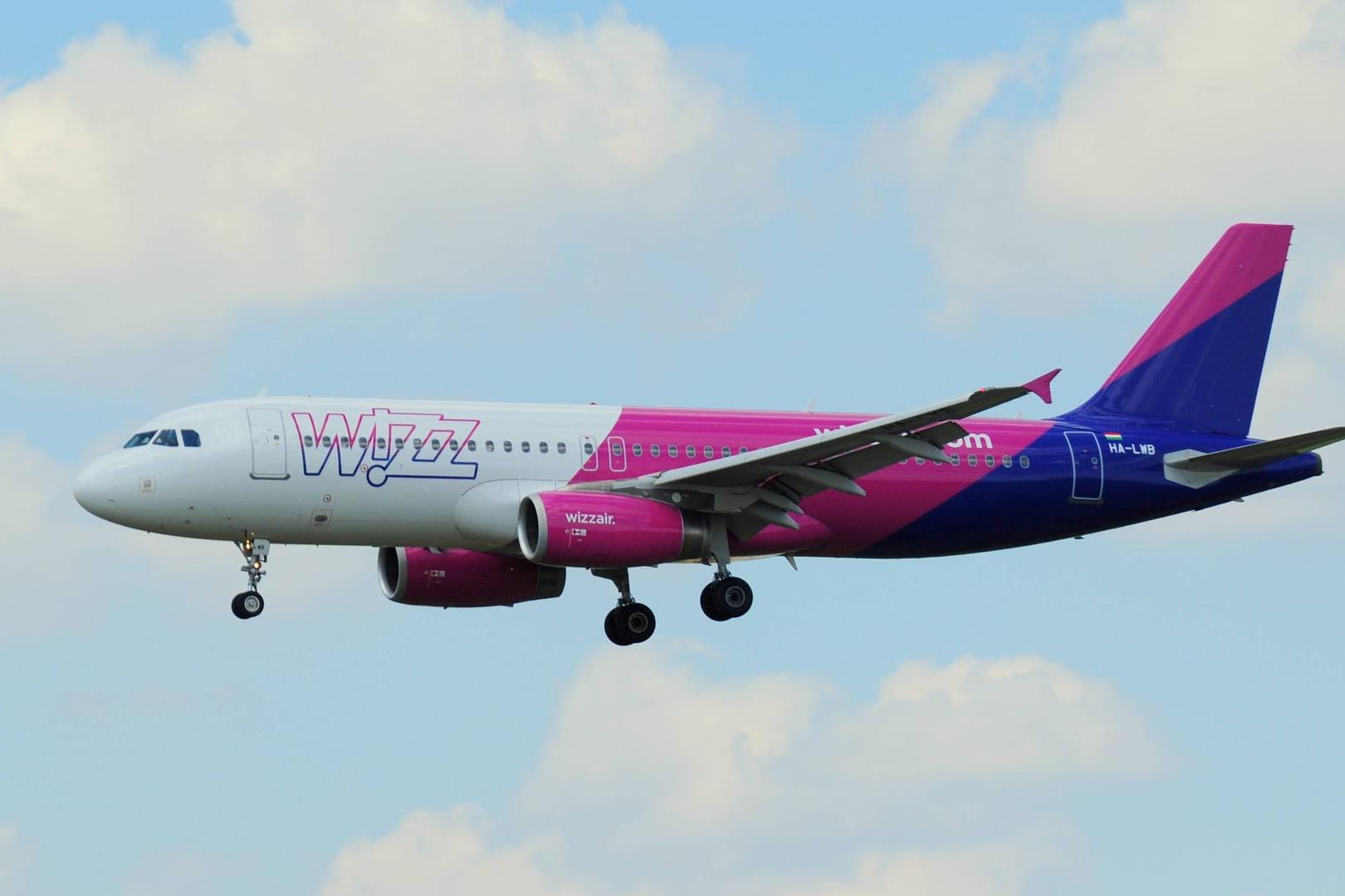 Eine Maschine der Wizz Air.