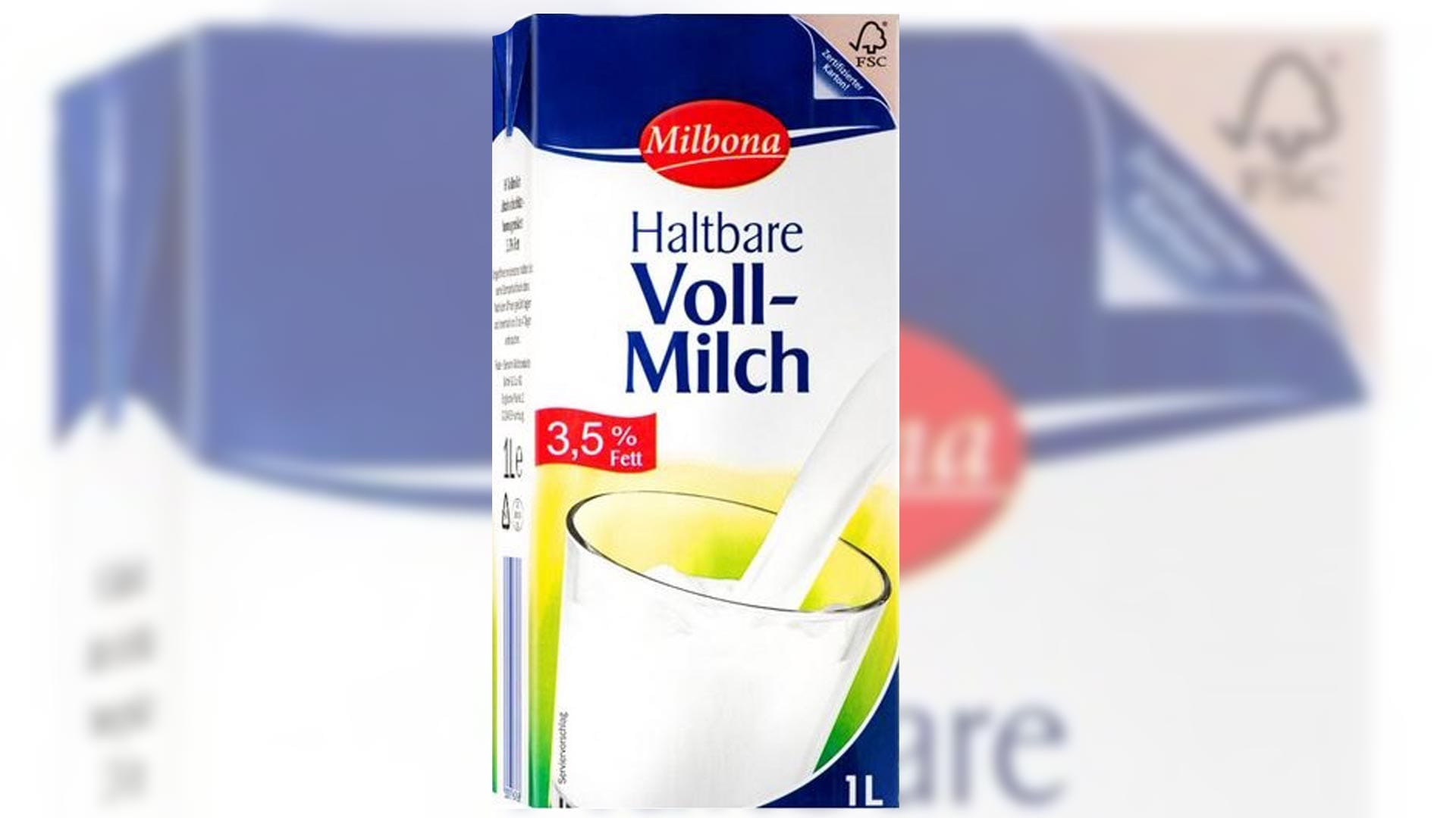 In bestimmten Chargen der Milbona-Vollmilch wurden Magen-Darm-Bakterien gefunden.