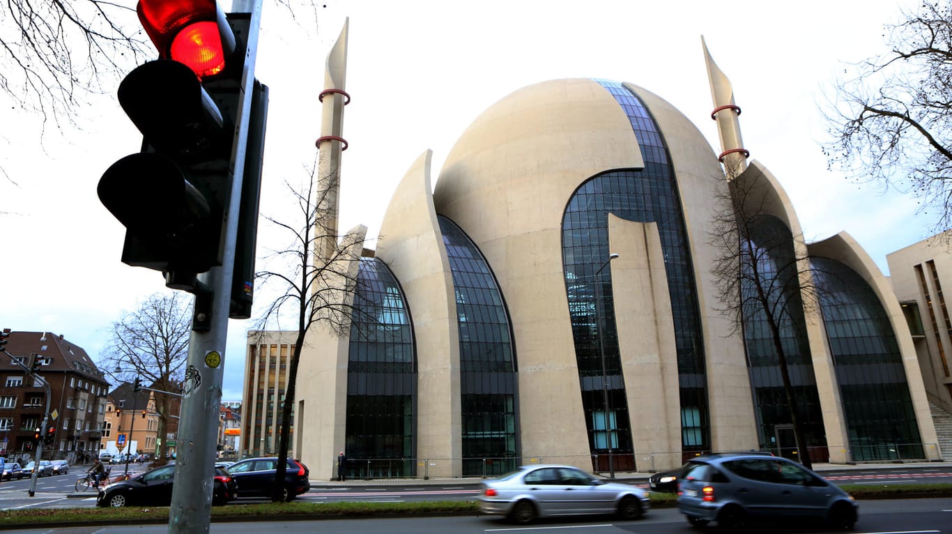 Ditib-Moschee in Köln-Ehrenfeld.