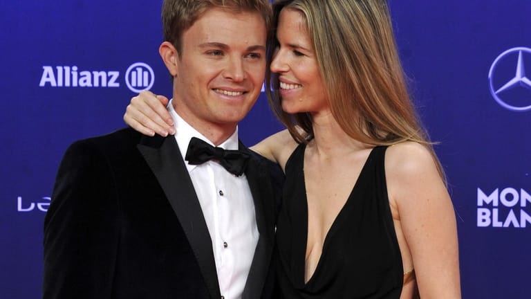 Nico und Vivian Rosberg auf den Laureus World Sports Awards in Monaco.
